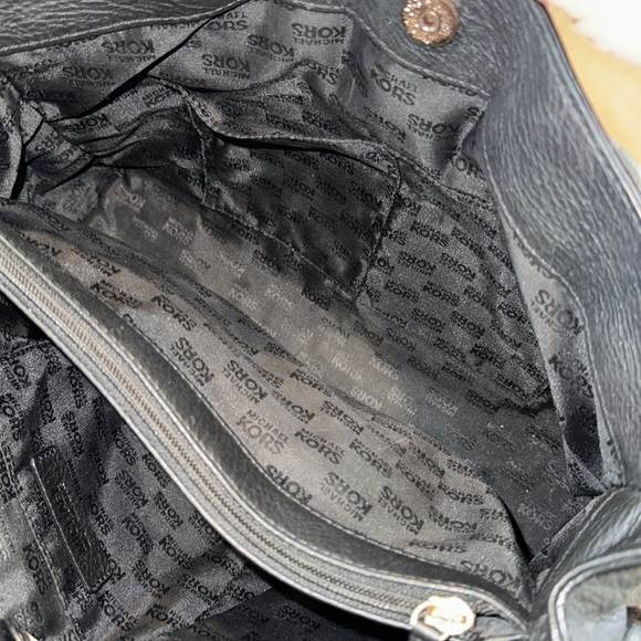 Michael Kors Bag Vintage Rose Gold Hamilton Pebbled Leather Chain Tote Bag - Picture 10 of 17